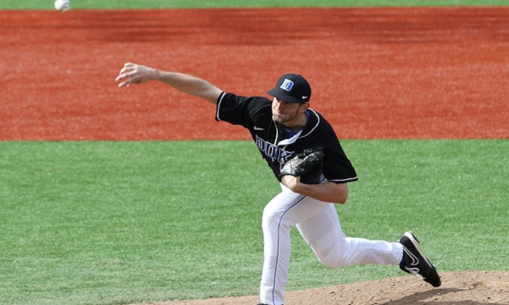 Chase Bebout is one of many pitchers who head coach Sean McNally may call on against the Yellow Jackets.