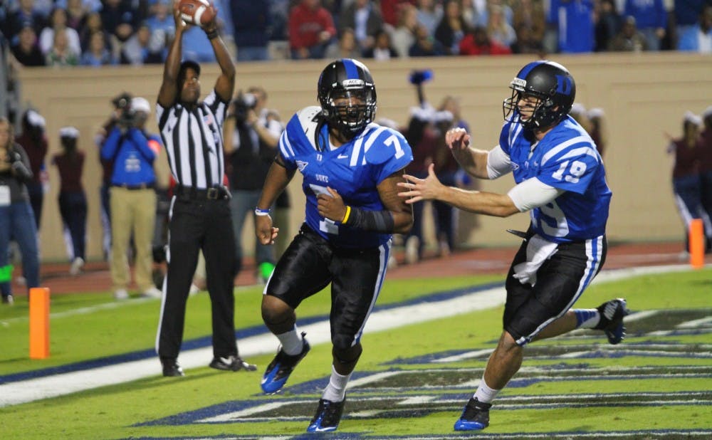 Quarterback Anthony Boone scored a touchdown last season against in-state rival North Carolina and anticipates a similar atmosphere this weekend against N.C. State.