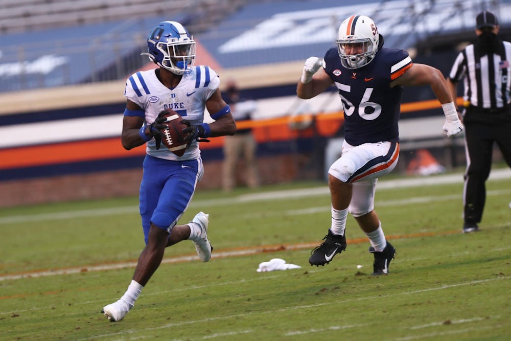 Duke football totaled seven turnovers Saturday in an ugly loss.