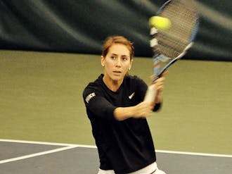 Senior Amanda Granson was beaten by North Carolina’s fourth seed, and Duke was unable to overcome the Tar Heels at ITA National Team Indoors.