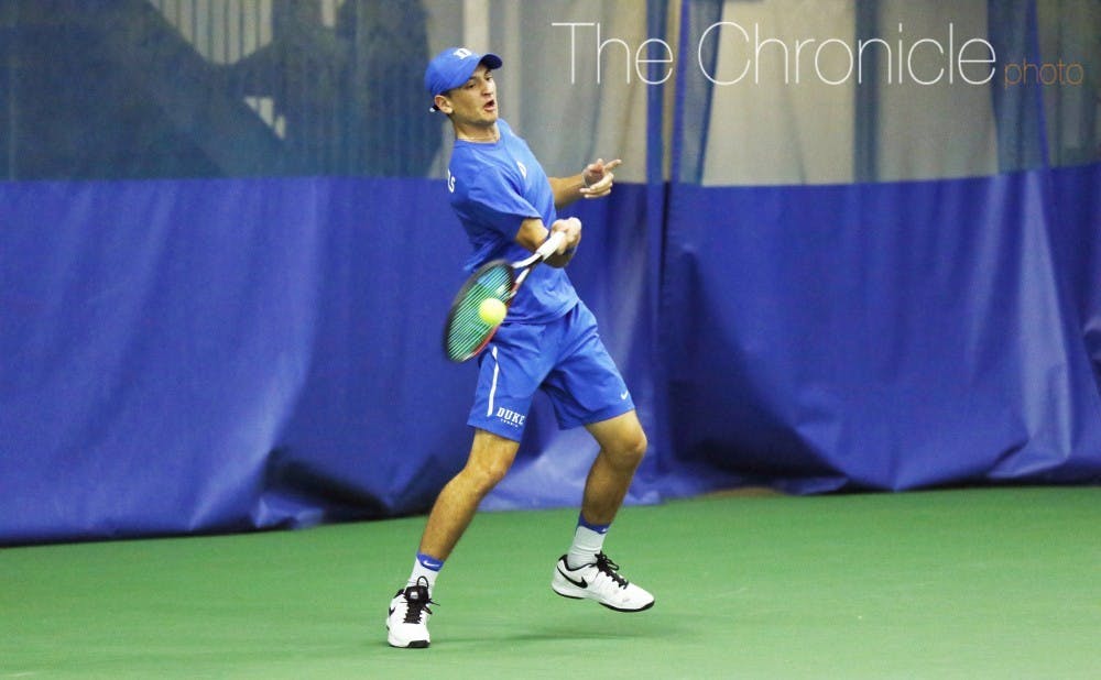 Nick Stachowiak had perhaps the biggest win of his Duke career against illinois.