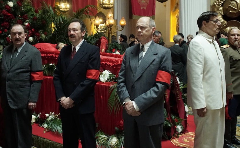 Director Armando Iannucci's "The Death of Stalin" takes place in 1953 Soviet Union but features mostly American and British actors.
