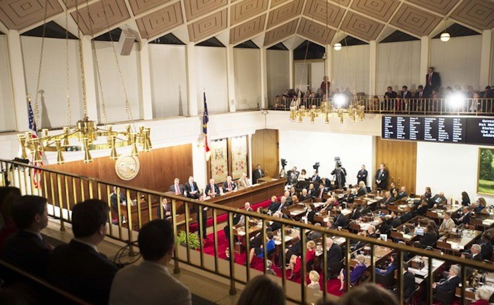 Members of the North Carolina House of Representatives have delayed a vote on a bill that would allow magistrates to opt out of performing same-sex marriages. | Chronicle File Photo
