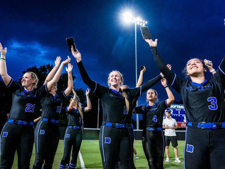 Duke had plenty to celebrate Sunday after advancing to the first super regional in its five-year history.
