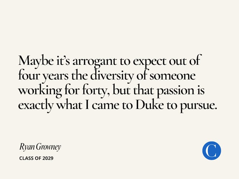 The Duke Chronicle 칼럼 'Why can’t I do everything?' 대표 이미지