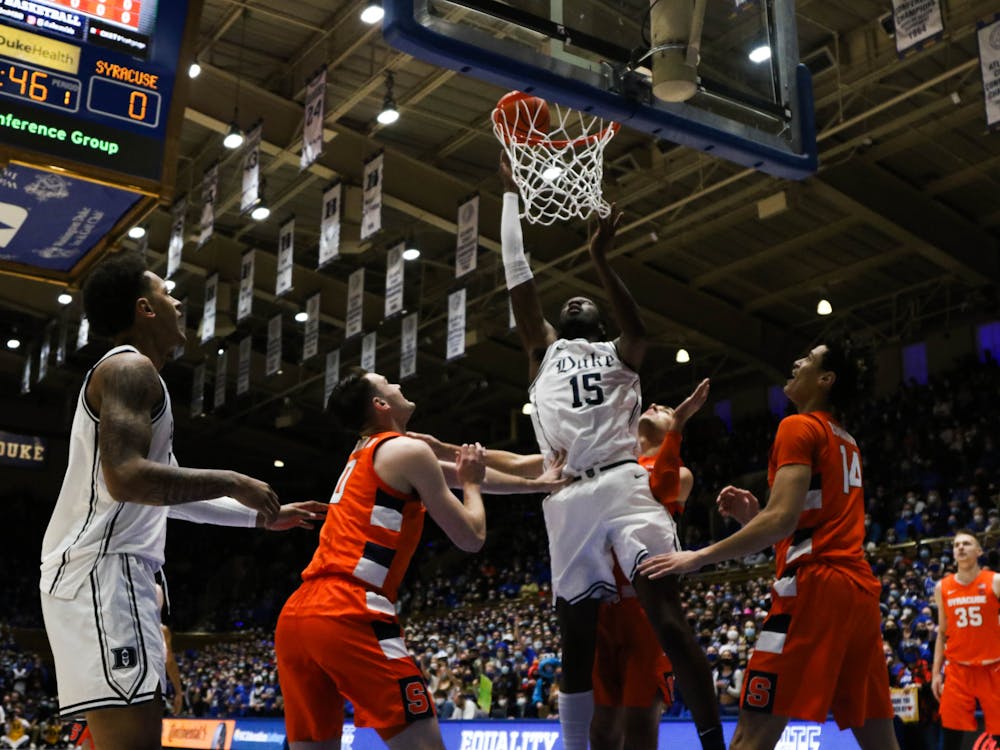 <p>Duke center Mark Williams had a field day against Syracuse, as one of four Blue Devils to score at least 15 points.</p>