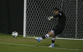 Former goalie James Belshaw was chosen by the Chicago Fire in the MLS Supplemental Draft.