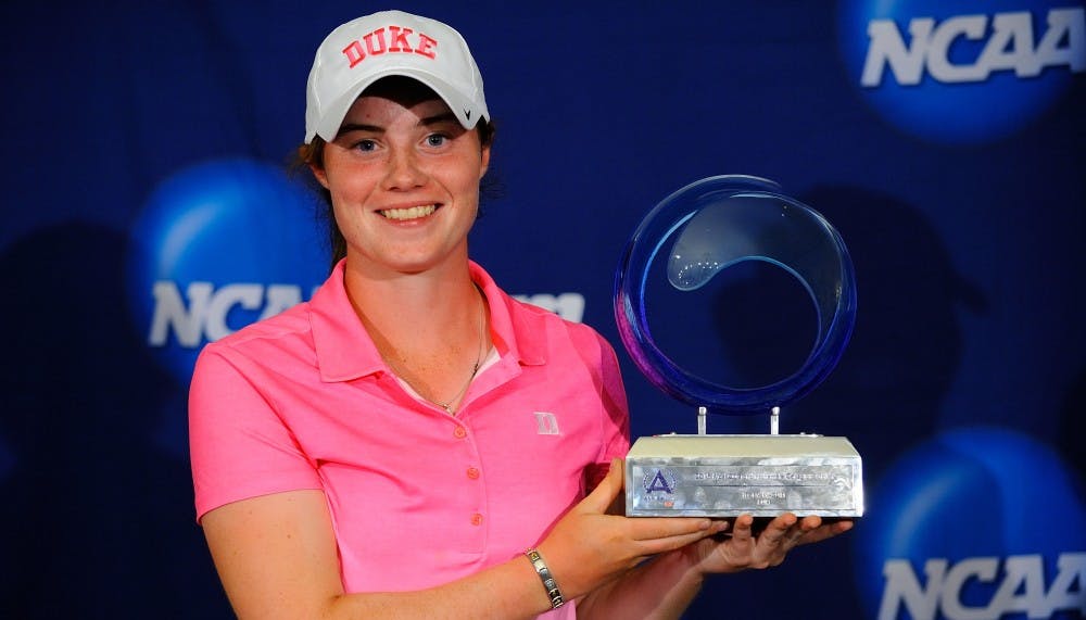 25 May 2015: Day four ended Monday with USC winning stroke play and Emma Talley of Alabama being crowned individual champion at the 2015 NCAA Women's Division I Golf Championships at  The Concession Golf Club in Bradenton, Florida. 