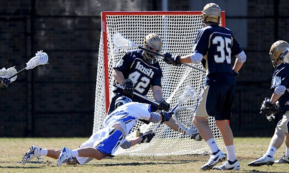 Duke dropped its home opener to then-No. 9 Notre Dame last Saturday at Koskinen Stadium.