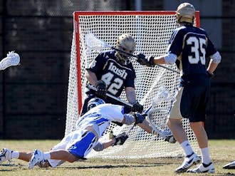 Duke dropped its home opener to then-No. 9 Notre Dame last Saturday at Koskinen Stadium.