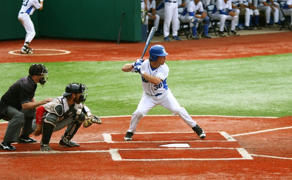 <p>Freshman leadoff hitter Jimmy Herron recorded three hits&mdash;including two doubles&mdash;a run and an RBI to lead Duke to its first series win against Florida State since 1994.</p>
