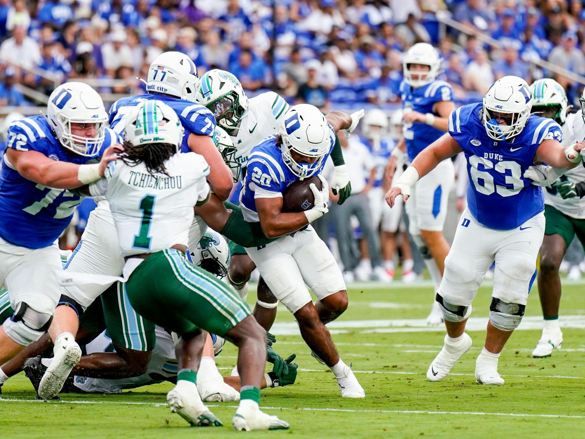 5 observations and more from Duke football's first half against Tulane ...