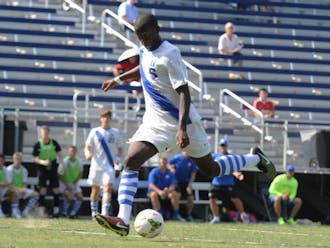 Junior Cameron Moseley had Duke's highlight of the preseason with a goal early in Friday's contest against the Tigers.