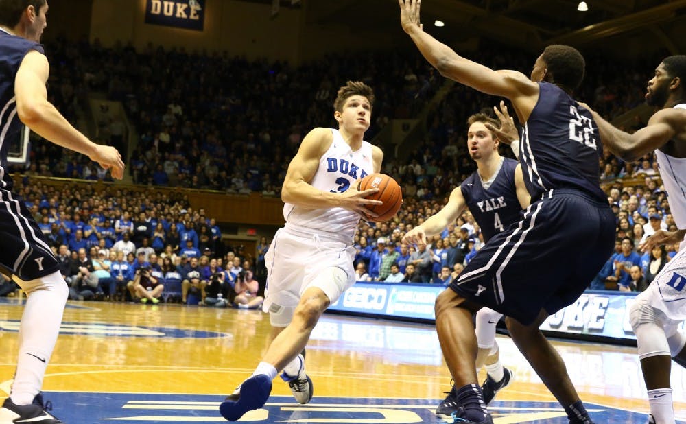 Sophomore Grayson Allen was a perfect 6-for-6 from the line Wednesday, notching 14 total points and continuing his strong performance from this past weekend.