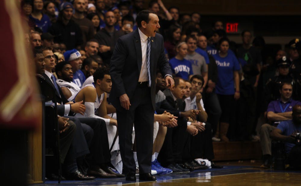 Head coach Mike Krzyzewski pointed toward the team's youth and the 12-day break as two factors that hobbled the Blue Devils Monday.