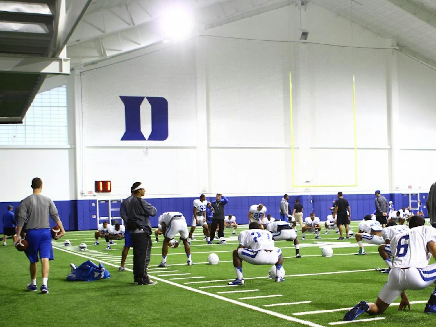 Duke made wholesale upgrades to its practice facilities with the opening of the Pascal Field House in 2011.