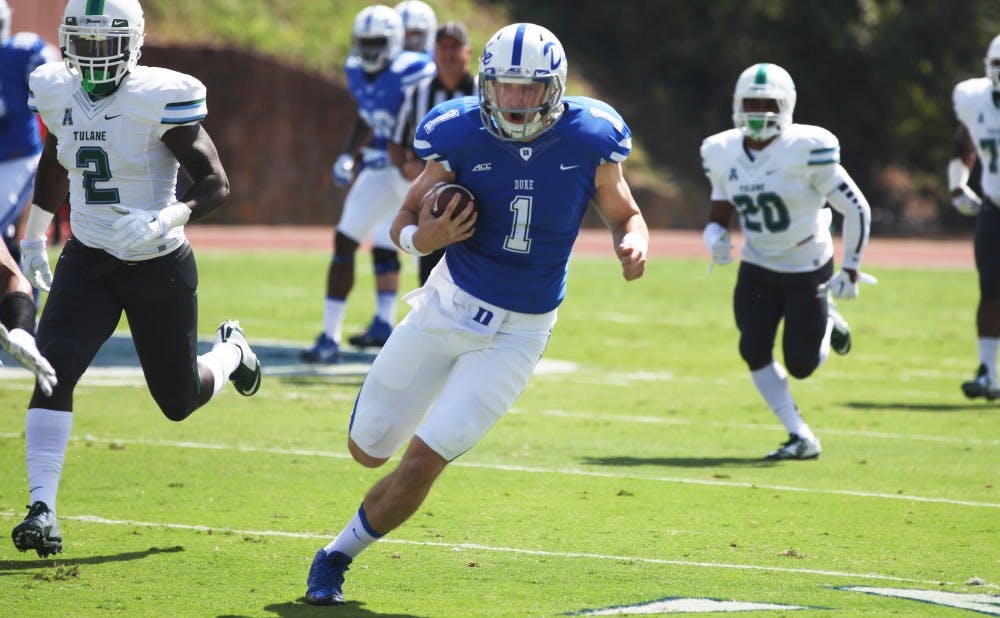 <p>With just 14 career pass attempts to his name, redshirt junior quarterback Thomas Sirk will need to grow up this season for the Blue Devils to contend in the Coastal Division.</p>