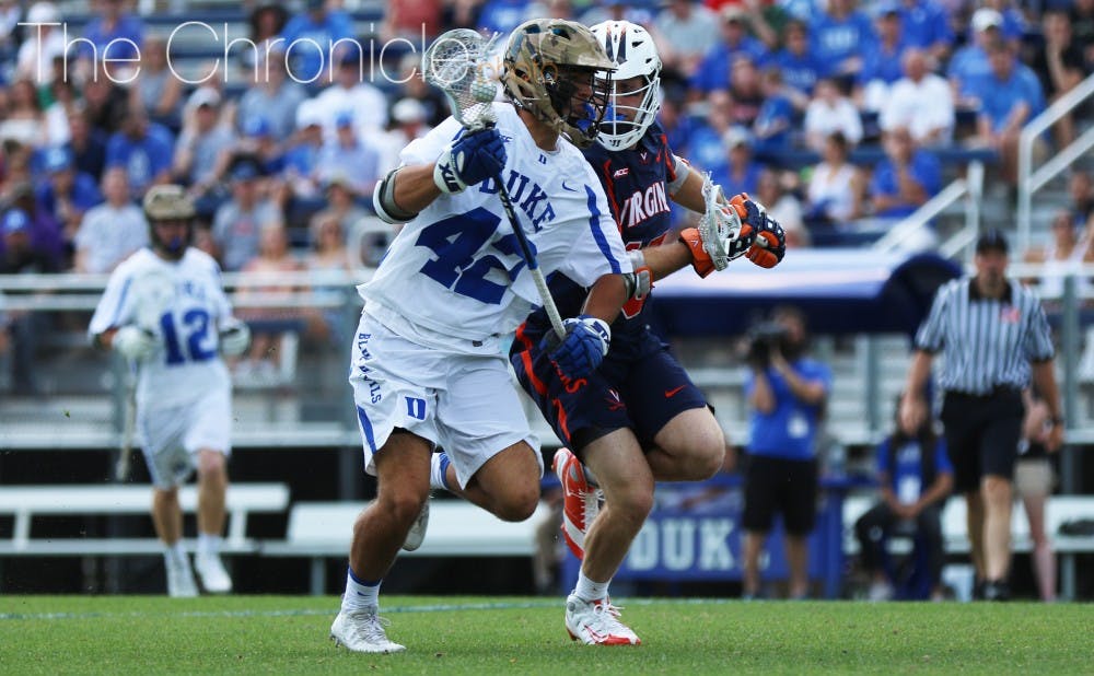 Freshman Reilly Walsh and Duke’s downfield dodgers in the midfield have come into their own late in the season.