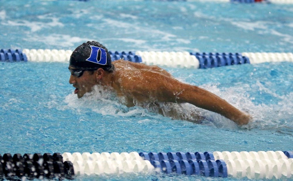 <p>The Blue Devils closed out the ACC championships in eighth place with 643 points,&nbsp;a jump of more than 200 points from last year's ninth-place showing.</p>