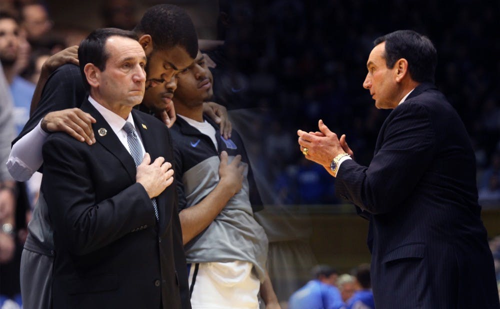 Duke head coach Mike Krzyzewski grieved the loss of his older brother as his team started 1-2 in ACC play before getting back to .500 with a win against Virginia.