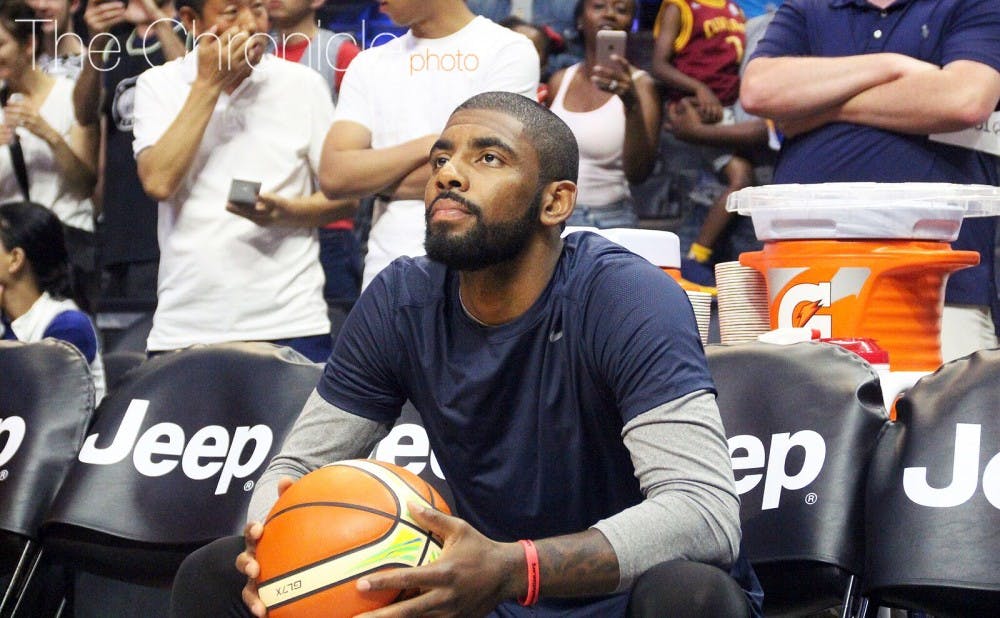 Kyrie Irving will likely be Team USA's starting point guard in Rio after helping Cleveland to its first NBA championship.&nbsp;