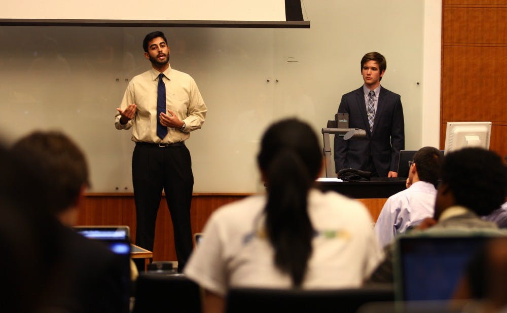 Students for Sustainable Living presented a proposal to change the ePrint quota for undergraduate students.