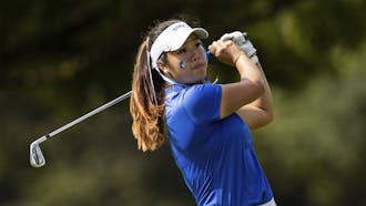 Sophomore Anne Chen took down Ole Miss's Julia Johnson 3&2 Tuesday to help advance the Blue Devils to the final round. 