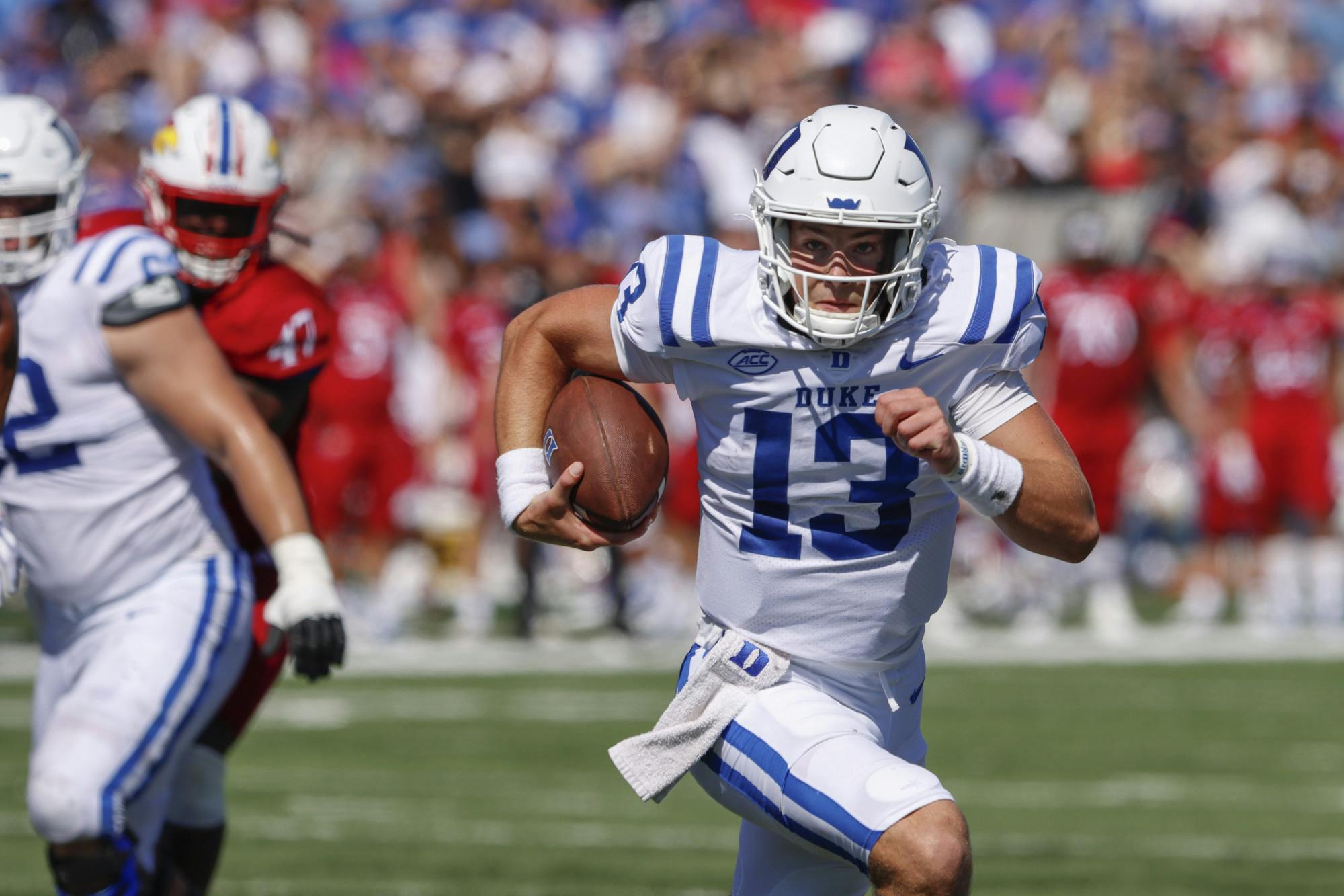 DUST IN THE WIND: Duke Football Falls To Kansas On The Road For First ...