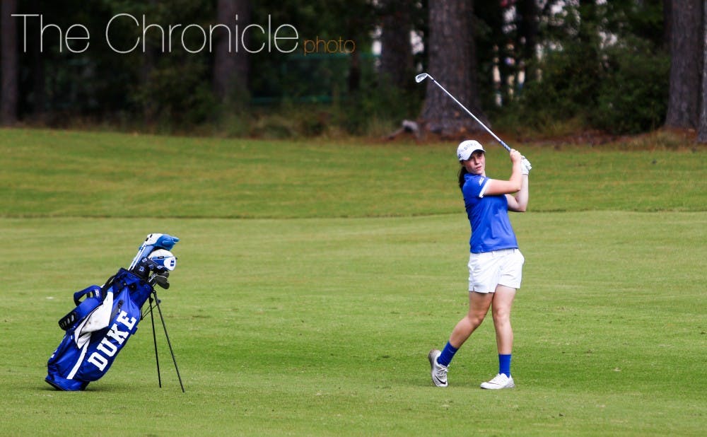 <p>Leona Maguire and the Blue Devils are hoping to earn a momentum-building win again in Baton Rouge.&nbsp;</p>