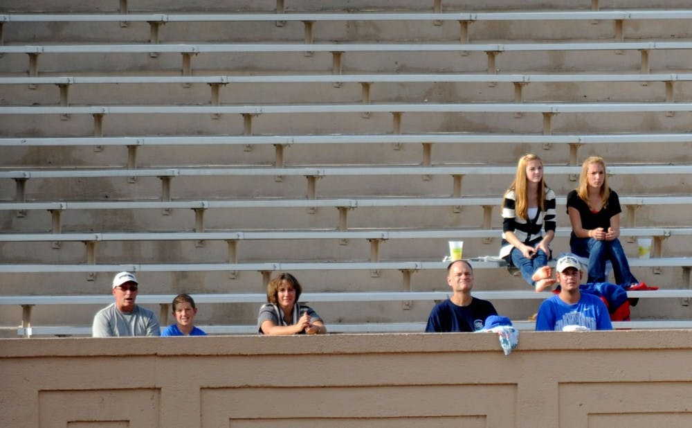 A drop in attendance at Wallace Wade Stadium has prompted Duke’s athletic department to forego its original plan to close the stadium’s bowl.