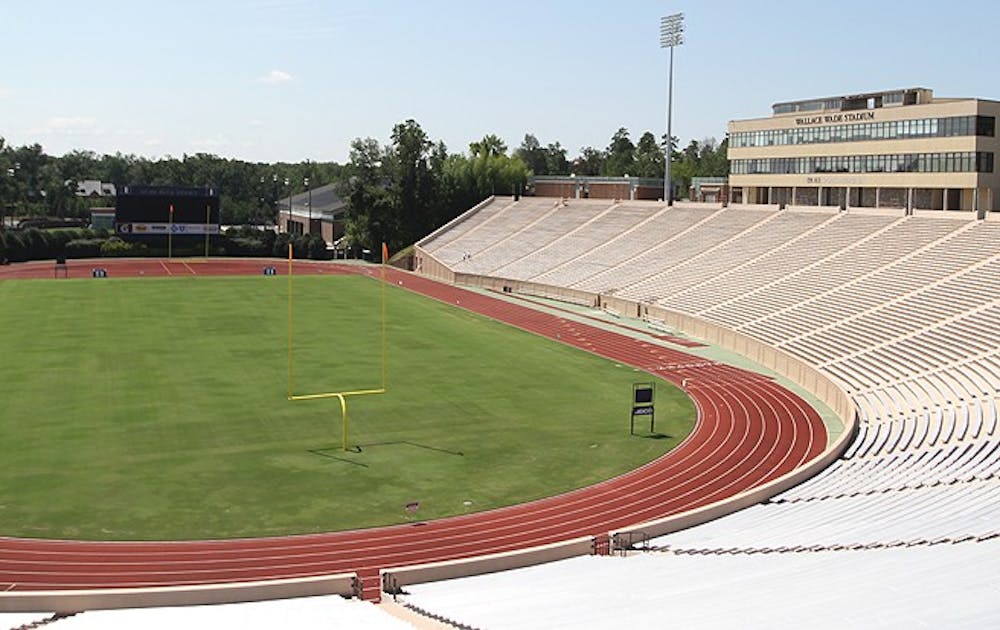 One of Duke Forward’s goals is to complete Wallace Wade’s bowl, upping the seating capacity to 44,000.