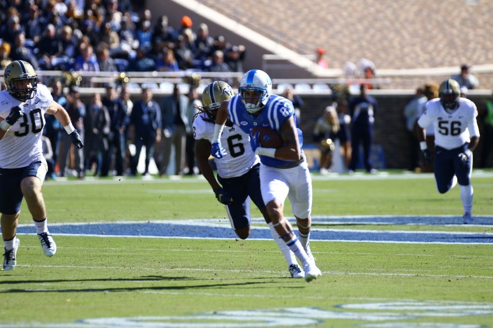 <p>Redshirt junior Anthony Nash topped 100 yards receiving for Duke, which lost its third straight game&nbsp;Saturday to Pittsburgh.</p>