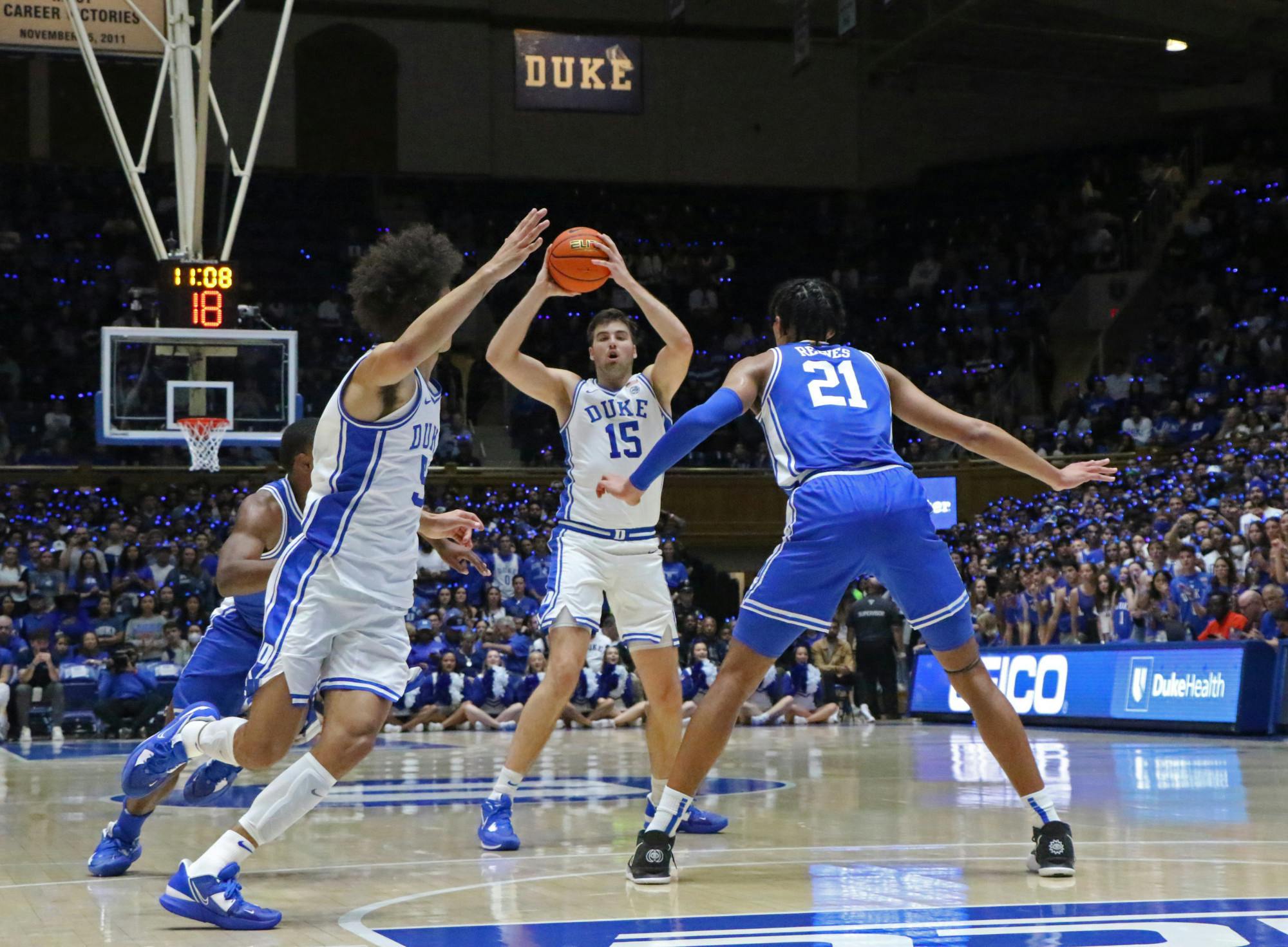 Three points Duke men's basketball must switch up starters, score