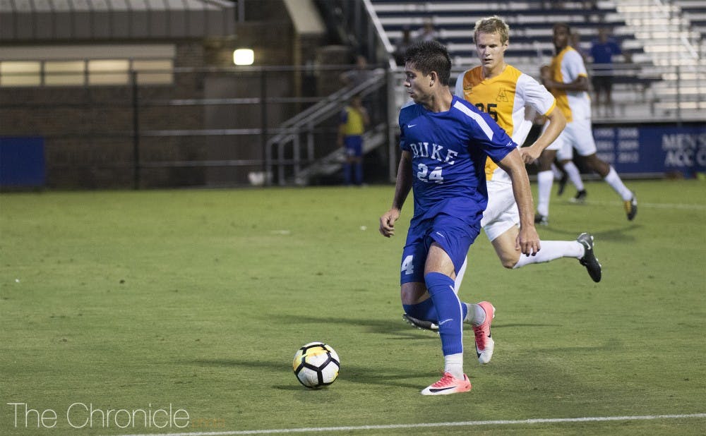 Brian White and the Blue Devil attack will need to counter a Florida International offense that leads the nation in goals per game.