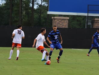 Forward Macario Hing-Glover scored early in the second half to give Duke a 2-1 lead, but the team was unable to hold on and settled for a 2-2 draw with Davidson.