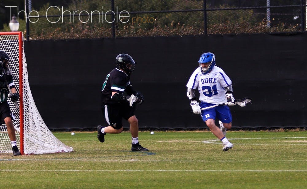 <p>The Blue Devils will need to be extremely efficient offensively against one of the nation's best faceoff specialists Saturday afternoon.&nbsp;</p>