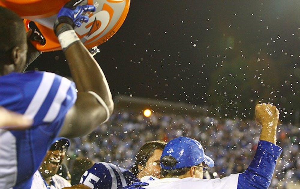 Duke's first bowl appearance since the 1994 season will have extra meaning if they come out strong in the Belk Bowl, Carp writes.