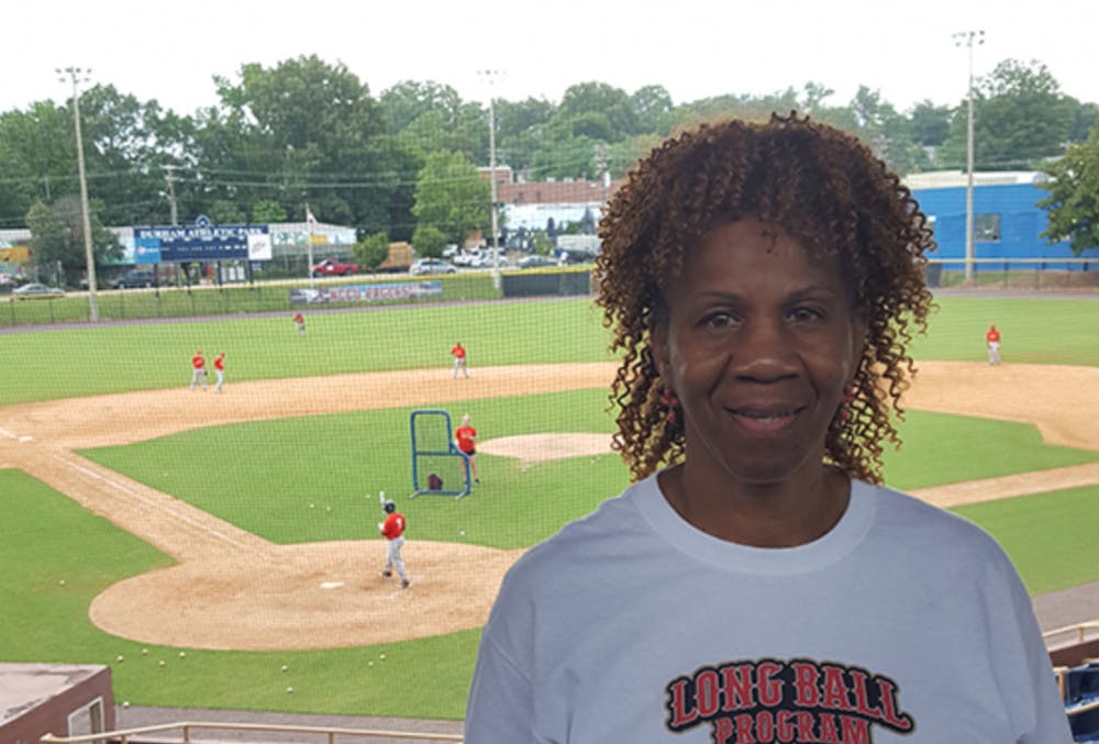 <p>Patricia James directs Durham's Triple Play Long Ball League, which involves 120 kids and encourages players to build futures for themselves.</p>
