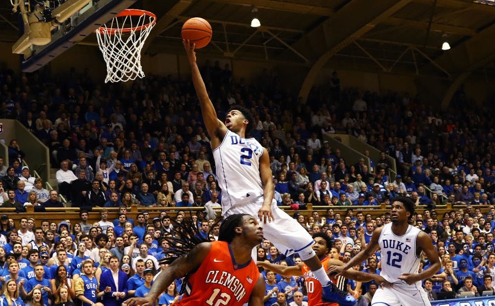 Senior Quinn Cook tied his career high with 27 points Saturday against Clemson.