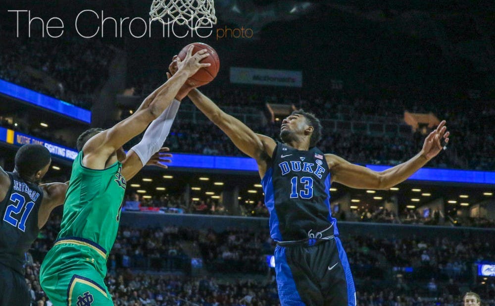 <p>Co-captain Matt Jones and company could run into some familiar faces if they keep advancing in the NCAA tournament.&nbsp;</p>