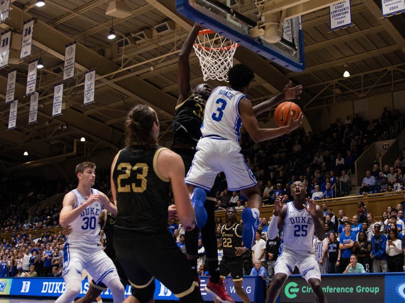 Roach leads balanced scoring effort as Duke men's basketball