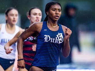 Freshman Lauren Tolbert participated in the 4x400m at Penn Relays, breaking the ACC record.