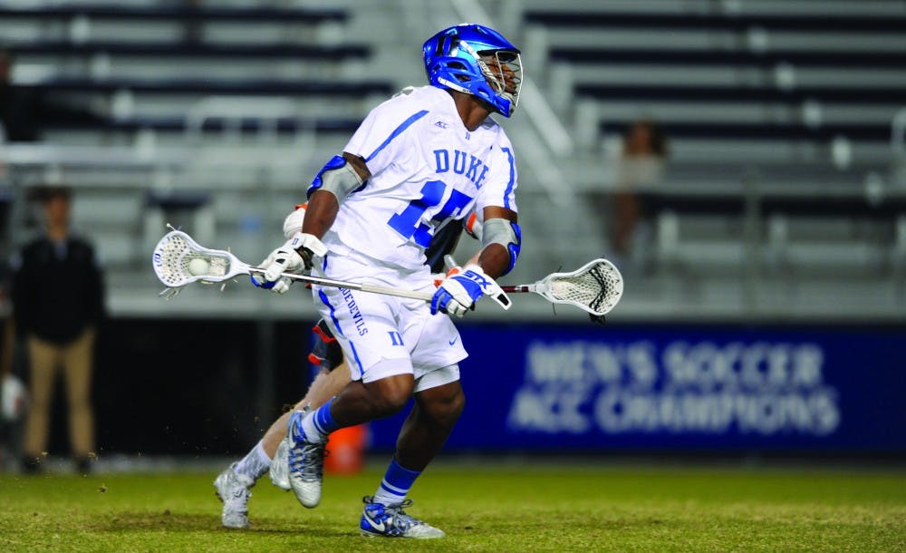 <p>Senior Myles Jones spearheads a Duke attack that faces a formidable Notre Dame defense which ranks third in the nation in goals against.</p>