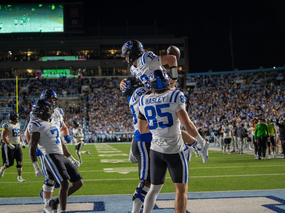 <p>Grayson Loftis threw for three touchdowns and ran for another against North Carolina.&nbsp;</p>