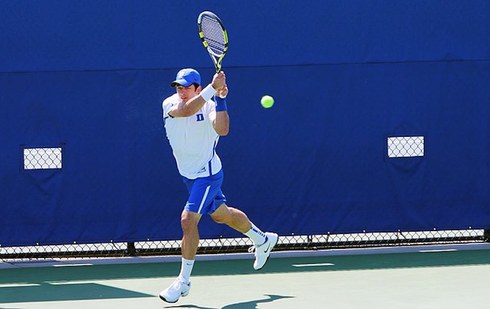 Henrique Cuhna will put his undefeated singles record on the line one again when Duke takes the court this weekend