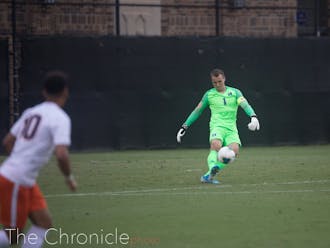 Despite the loss, Will Pulisic impressed in goal for the Blue Devils.