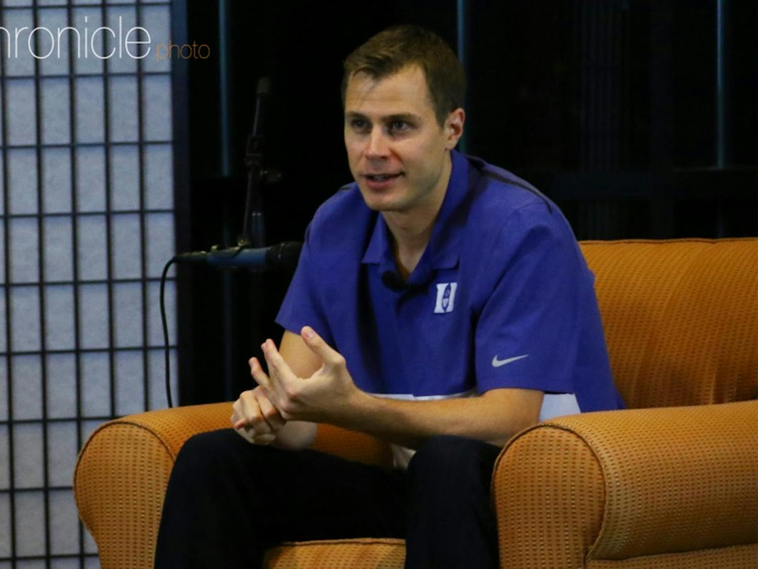 Men’s basketball assistant coach Jon Scheyer has won two national championships at Duke—one as a player and one as a coach.