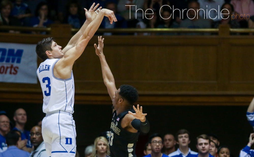 Grayson Allen has been playing through pain recently and will likely need to be effective Wednesday against a deep Syracuse backcourt.