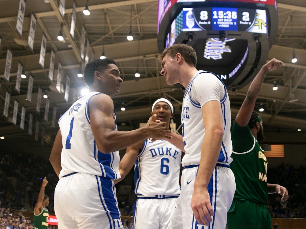 Duke shot more than 40% from three in the win against SMU. 