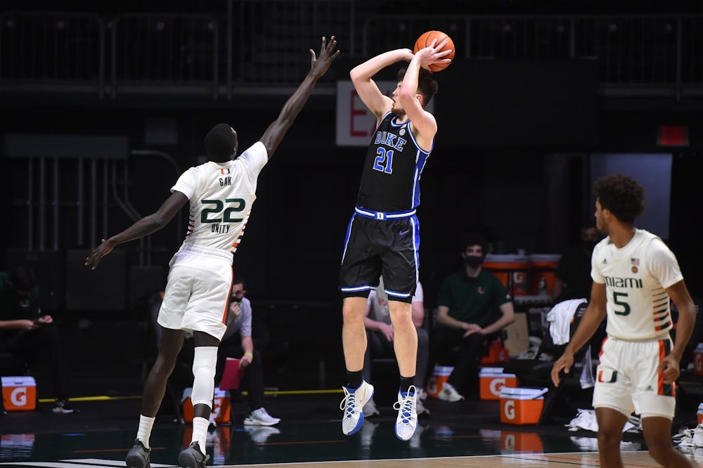 Sophomore Matthew Hurt has filled up the stat sheet all year long, and Duke's going to need him to do it again against North Carolina.